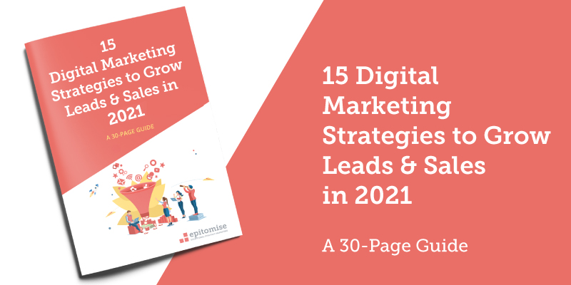 15 Digital Marketing Strategies To Grow Sales