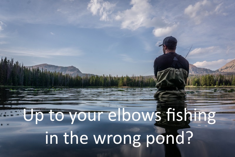 Fishing in wrong pond
